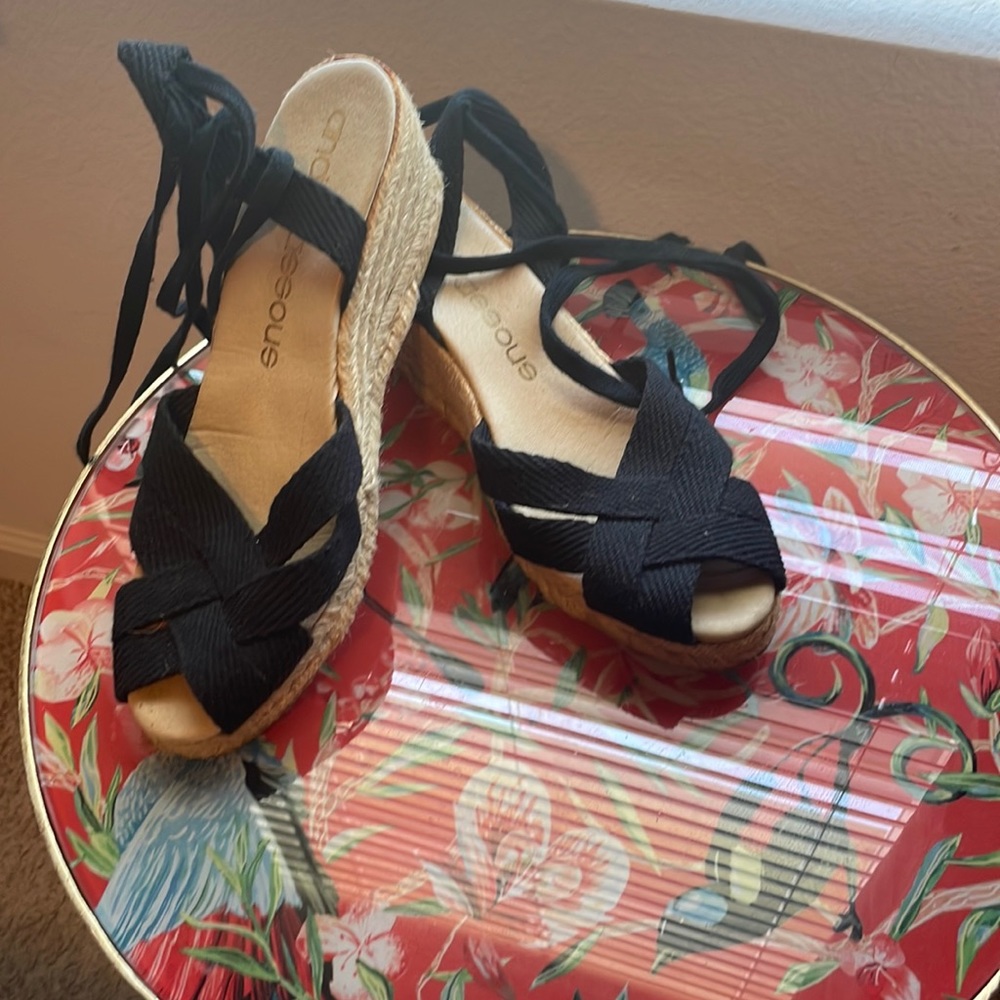 Andre Assous wedge espadrilles
